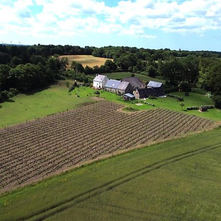 Tonneau Bulle Insolite, Vue Sur Vignoble Pouldergat Exterior foto